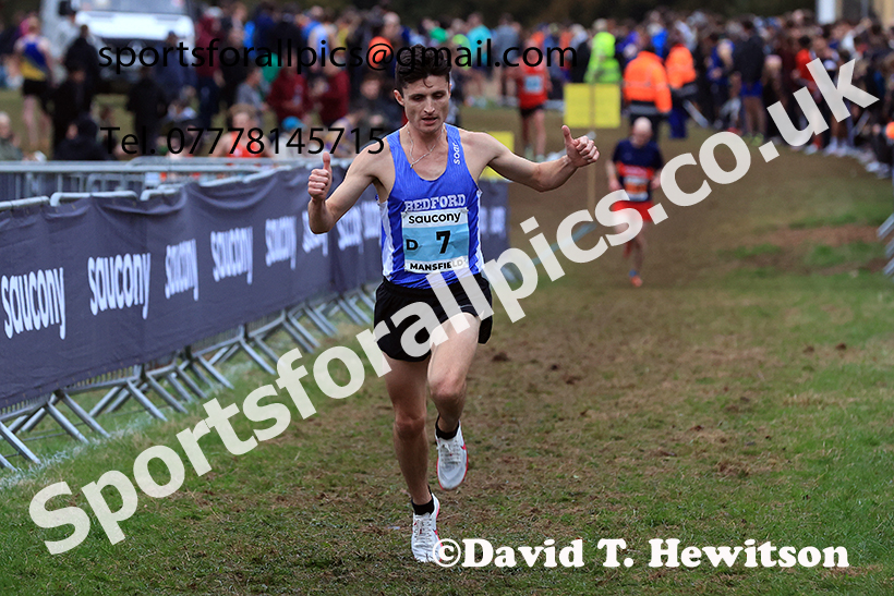 Senior Mens 2024 National Cross Country Relays, Berry Hill Park, Mansfield.   Photo: David T. Hewitson/Sports for All Pics